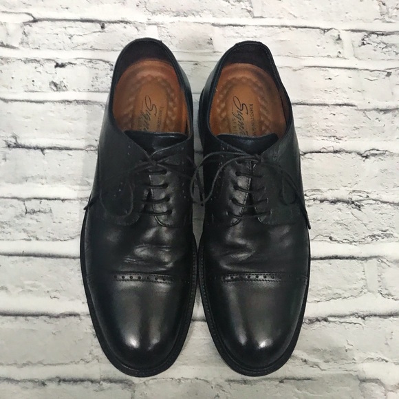 johnston and murphy black oxford